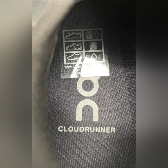 On Cloud Cloudrunner Eclipse Frost Mesh Running Sneakers - Men 7.5 or Women 9 - Picture 3 of 7